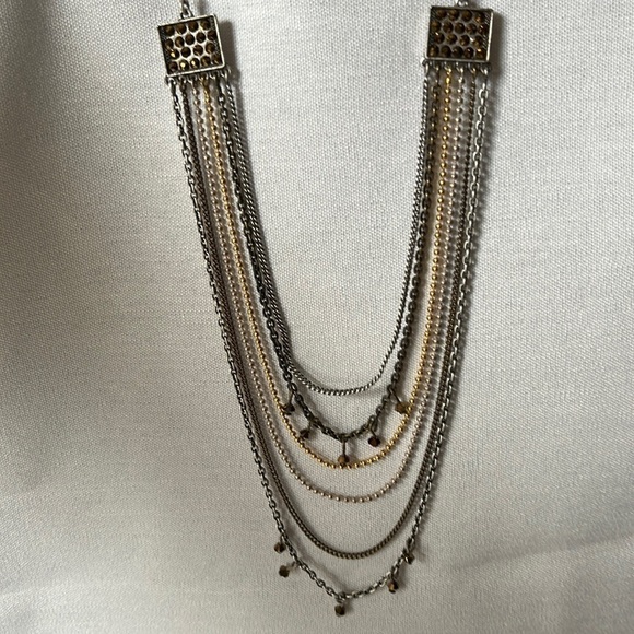 Touchstone Crystal Bib Necklace - Picture 4 of 9